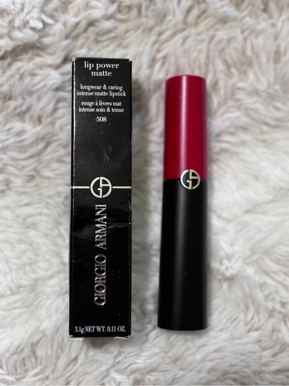 Giorgio Armani Lip Power Matte in Eccentric 508 - Picture 6 of 7